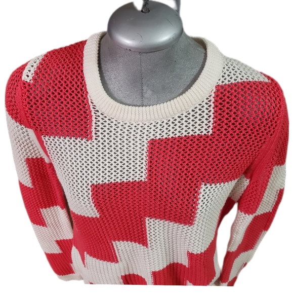 100% Knit Cotton CARLISLE Electra Cotton Sweater (M) - Picture 2 of 11